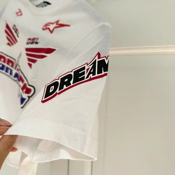 Diesel Cropped Tee with Graphics - Picture 4 of 13